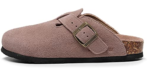 Clogs For Women, Womens Clogs And Mules House Slipers With Arch Support And Adjustable Buckle3
