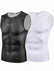 Baselayer(2 Packs: White&black)