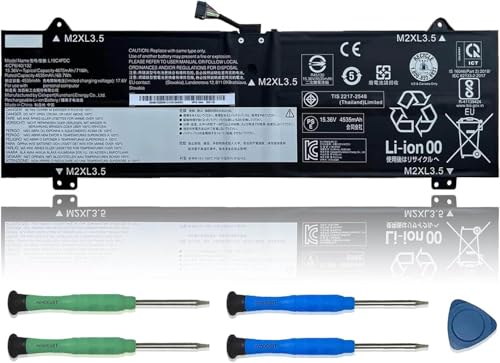 VANPIR L19C4PDC Laptop Battery 15.36V 71Wh 4675mAh Replacement for Lenovo Ideapad Yoga 7-14ITL5 7-15ITL5 Series Notebook 5B10Z26482 L19L4PDC 5B10Z26485 L19M4PDC 5B10Z26479