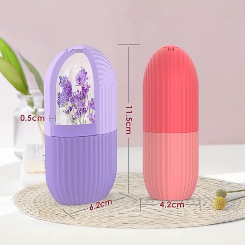 Image of ice Roller for face | ice Roller for face Massager | face ice Roller for Men & Women | ice Cube Roller for Glowing Skin & Puffy Eyes | Reusable & Unbreakable