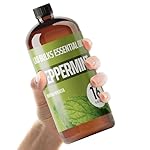 Lab Bulks Essential Oil Peppermint Essential Oil, 16 oz Bottle for Diffusers, House Cleaning, Candles, 1 Pack, Aromatherapy Oil
