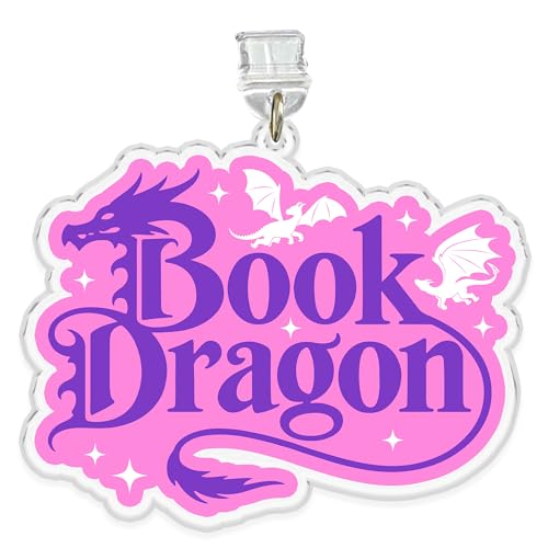 Breloque Dragon Book Kindle Fourth Wing accessoire liseuse USB C
