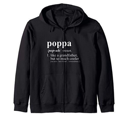 Poppa But so much cooler definition gift Sudadera con Capucha