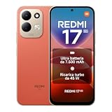 REDMI 17 5G, Smartphone 4+128GB, Arancione, Batteria 7500mAh, Ricarica 45W