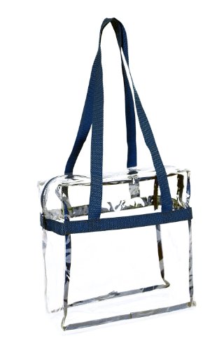 Clear 12 x 12 x 6 Stadium Tote Bag with 35