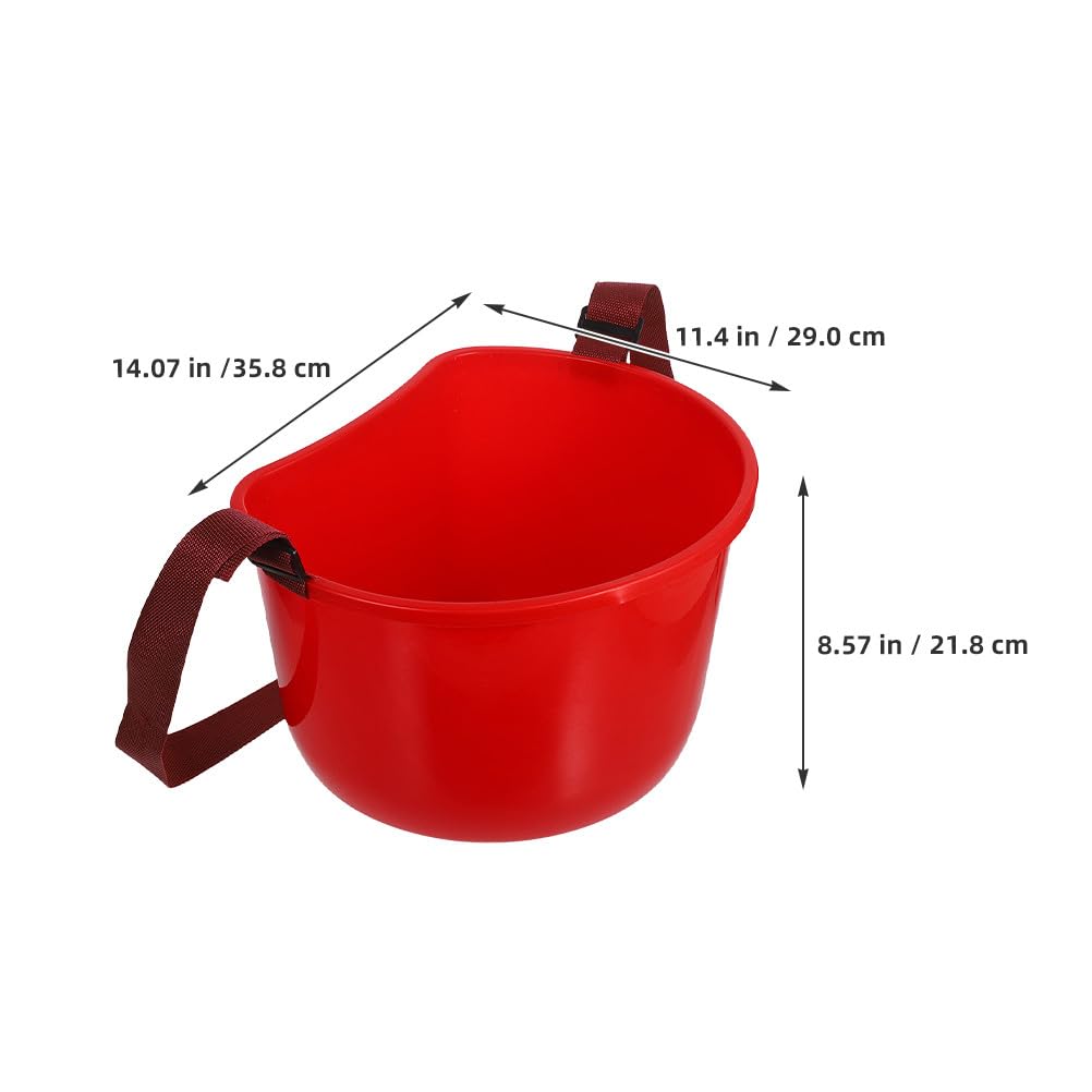 Cesta para Recoger Verduras 2 Piezas de Plástico con Correa Ajustable
