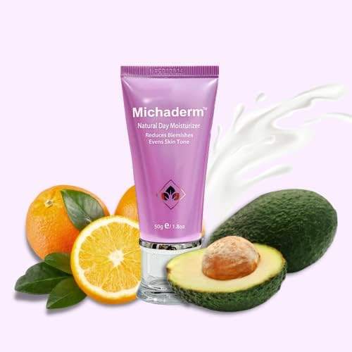 Natural hypoallergenic Facial Cream, Oil Control for acne-prone skin, Minimizes blemishes, soothing and healing, Non Greasy moisturizer for sensitive skin, paraben free, fragrance free, 1.8oz