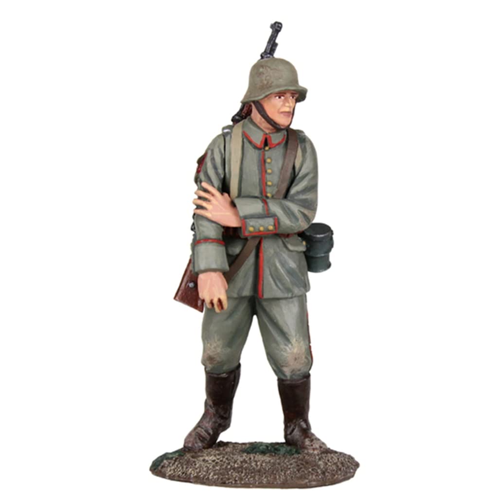 Figurine Allemand Blessé W Britain 23080 pour diorama Grande Guerre