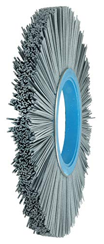 Image of Weiler 84640 14 inch Rectangular Filament Nylox Wheel, 120SC Fill, 5-1 /4 inch Arbor Hole, Made in The USA (Pack of 2)