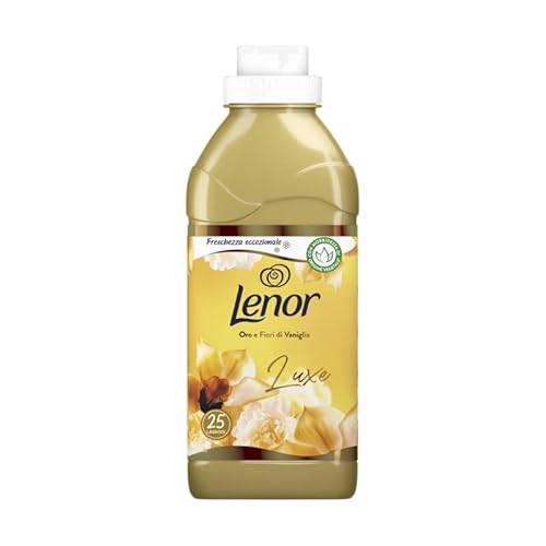 Lenor Adoucissant Luxe Or et Fleurs de Vanille 25 Lavages, 575 ml Cover