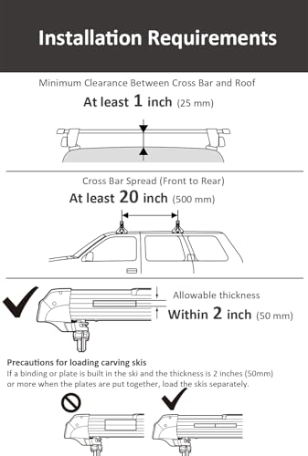 INNO INA952 Ski Snowboard Roof Rack