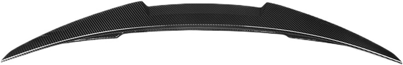 Rear Trunk Spoiler Wings Compatible with Audi A4 B8 Sedan 4Doors 2009-2012 Dry Carbon Fiber Car Styling Boot Lid Lip Decktails Body Kits