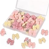 Application polyvalente : Idéal pour tableaux en liège, panneaux d'affichage ou pour marquer sur des cartes. Ces épingles décoratives à noeud sont un cadeau spécial pour les enseignants, collègues ou ami(e)s