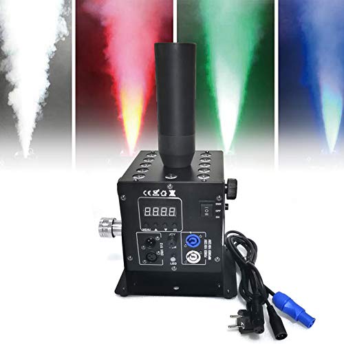 Máquina de humo CO2 150W con LED y control DMX miniatura 5