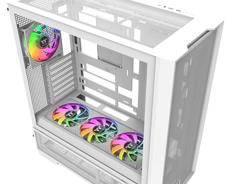 Thermaltake S380 TG ARGB | Mid Tower Chassis | Snow