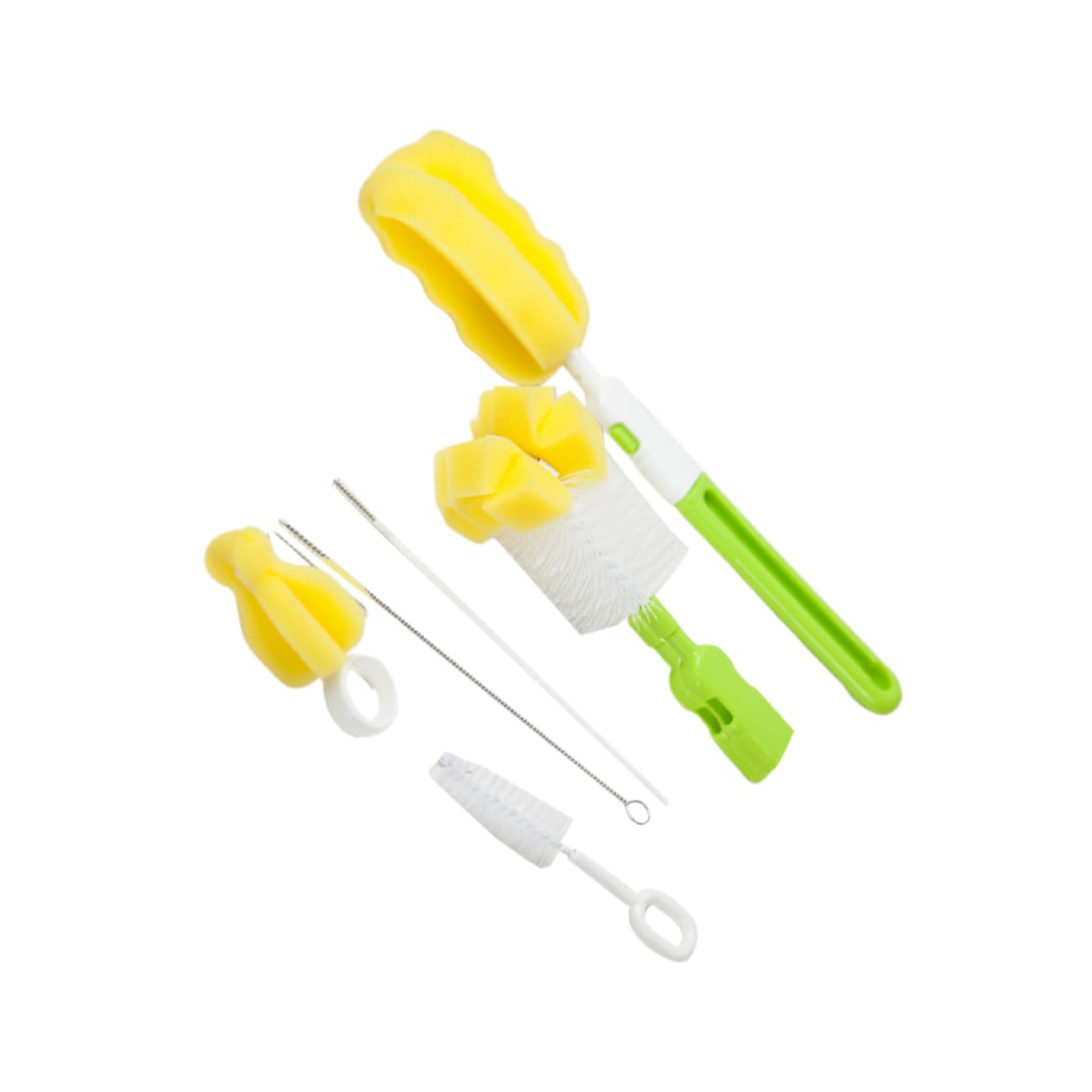 Toddmomy 3 Series Limpiar Biberones De Alimentación Bebés Accesorio Práctico De Biberones Y Tetinas 6 Piezas*3