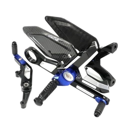 Repose-pieds moto S1000RR glisse talon résolue ajusteur carbone arrière