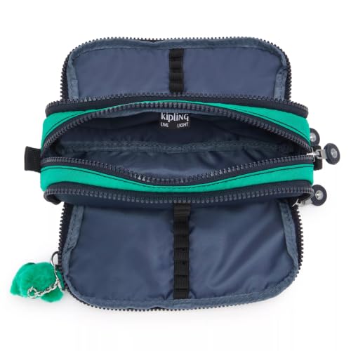 Image of Kipling Gitroy Pencil Case Blue Green Bl
