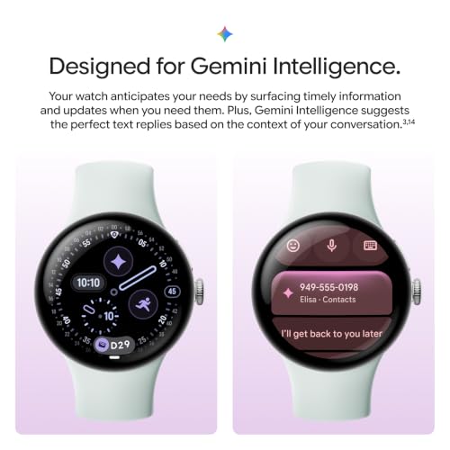 Google Pixel Watch 5 (41mm) - Android Smartwatch - Obsidian - LTE - image 8