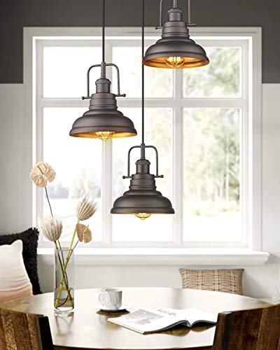 Zeyu 016-3 ORB 3-Light Pendant Light thumb #2