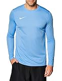 Tela seca NIKE M NK Dry Park VII JSY LS T-Shirt, Hombre, University Blue/White, M