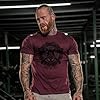 GYMTIER Men's Gym T-Shirt - 3 T-Shirt Bundle - Bodybuilding Training Top, Viking 1, 4XL #1