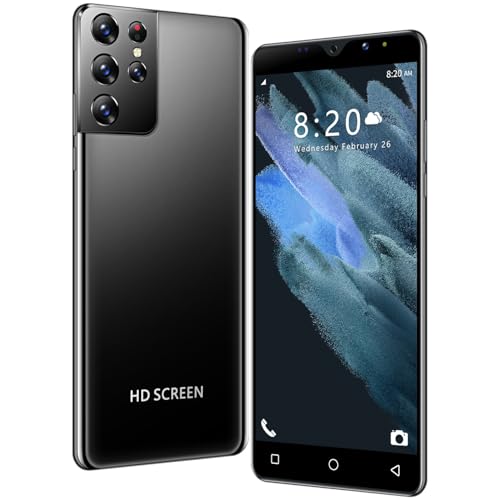 Unlocked Cell Phone Android, 6.0 inch Unlocked Smartphones Android 10.0 1+8G Cellphones, 3800mAh Mini Phone Mobile Smartphones (Black)