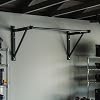 Titan Fitness Adjustable Depth 52 Wall Mounted Pull Up Bar, 14 or 22 From Wall, Rated 400 LB, Home or Garage Gym Chin Up Workout Training Station, Upper Body Workout