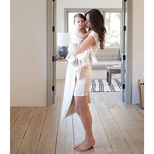 Little Giraffe Chenille Throw Blanket - At Home Soft Throw Blanket For Couch - Luxe Faux Fur Throw Blanket With Satin Trim - 59 X 88 - Silver #TOP3