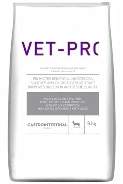 Vet Prō Gastrointestinal Dog Food 8 Kg – Highly Digestible Formula for ...
