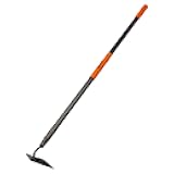 AgroPro Hoe Garden Tool, Heavy Duty Garden Hoe for Weeding, Metal Garden Hoe with Long Handle, 58 Inches