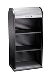  Rolladenschrank anthrazit Aktenschrank schwarz