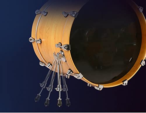 Universal Schlagzeug Set für Erwachsene und Anfänger, 5 Drums und 4 Becken, perfekt zum Üben und Lernen