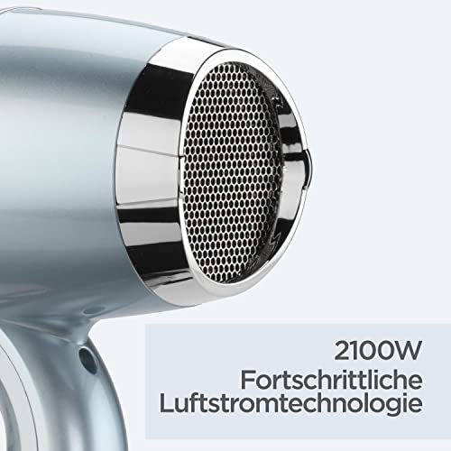 BaByliss Hydro‑Fusion Haartrockner mit Diffusor – Professioneller 2100‑W‑Ionen‑Föhn für frizzfreies Styling, Plasma‑Technologie für Glanz… – Ansicht 3
