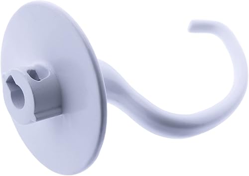 Miniatura 4 de Gancho de masa K5ADH recubierto antiadherente compatible con mezclador de pie KitchenAid K4SS K4SSWH K5 K5A K5SS KDM5 KP50 KPM5 KPM50 KSM5 KSM50