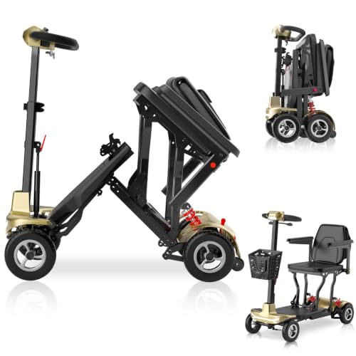 Ultra Light Folding 4-Wheel Scooter