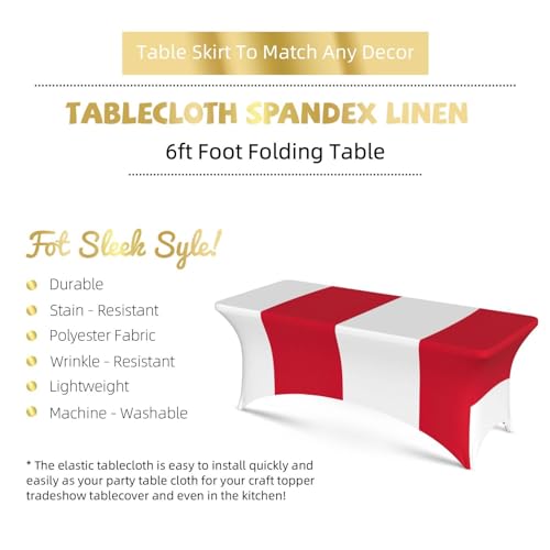 Housse extensible pour table anniversaire et mariage Monaco - 6