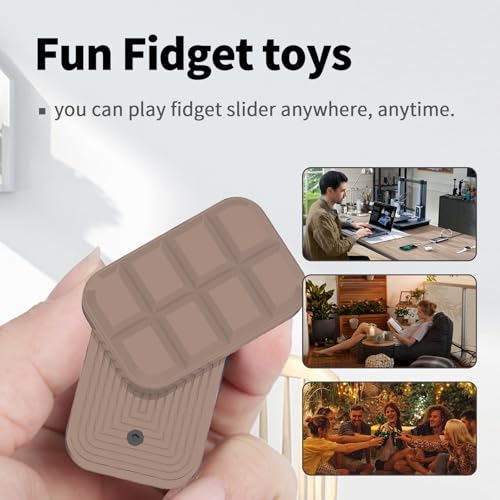 Image of Fidget Toys Adults Metal Fidget Slider Magnetic EDC Haptic Fidget Toys for Adults