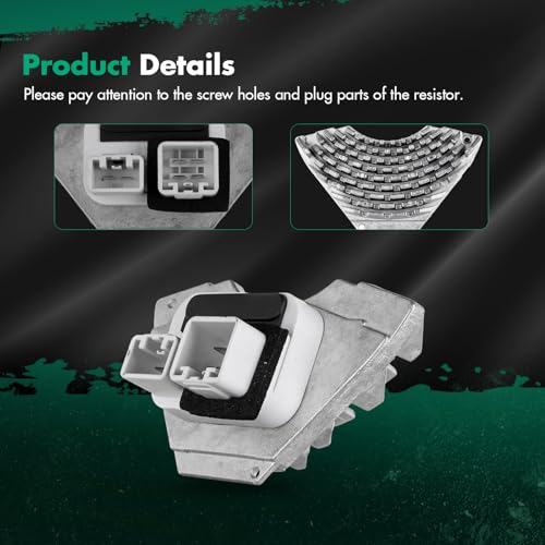 Image of SCITOO HVAC Blower Motor Resistor Air Conditioning Regulator Fit for 2001-2009 for Volvo S60, 1999-2009 for Volvo S80, 2001-2007 for Volvo V70, 2003-2006 2008-2013 for Volvo XC90 8693262