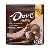 D0VE PROMISES Milk Chocolate Tiramisu Caramel Candy, 6.74 Oz