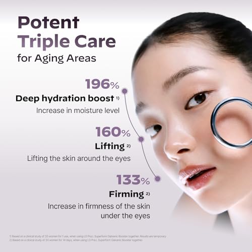 LG Pra.L GLASSLIKE Triple Power Wrinkle Spot Ampoule, Hydration Boosting, Firming and Anti-wrinkle, wrinkle wrapping serum - 0.47 fl. oz