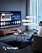 Beamer 4K mit Google TV, 2400 ANSI Tageslicht Beamer 4K Heimkino mit Tof AutoFokus DD+ HDR10+ AI Cooling Fan Ultra HD LED Smart Projektor HDMI ARC WiFi6 Bluetooth für Tageslicht Tauglich, Handy Gaming