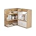 Scaffale per bambini per bambini Bookshelf Angolo Desktop Organizzatore Desktop Creative Shelf Office Scrivaggio multifunzionale Cancello di immagazzinaggio Grande Capacità Scaffali per organizer per