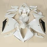 TCMT Unpainted White ABS Fairing Bodywork Set Fits For Yamaha YZF R1 YZFR1 2012 2013 2014