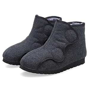 Winter Warm Diabetic Schoenen Voetpronatie Vervorming Gezwollen Voeten Hoge Hulp Lichtgewicht Verstelbare Doek Schoenen Voor Binnen Buitensporten,37