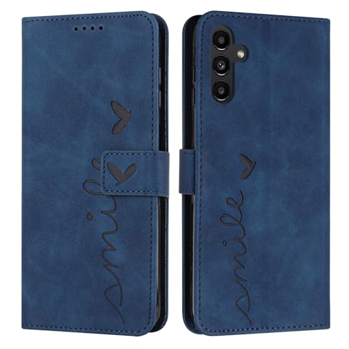Coque Samsung S24 bleu portefeuille pour voyager léger avec vos cartes et style