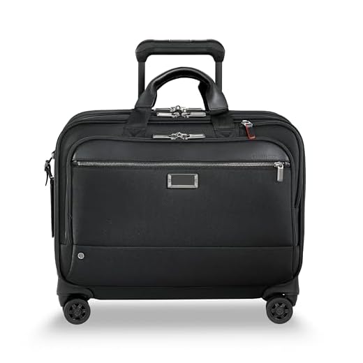 Briggs & Riley @ Work Rolling Briefcase, Black, Large