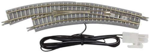 Aiguillage électrique courbe gauche Rokuhan R057 échelle Z
