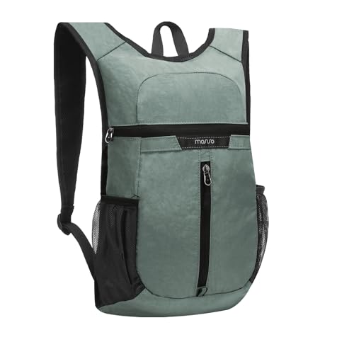 MOSISO 15L Lightweight Hiking Daypack Small Packable Travel Hiking Backpack