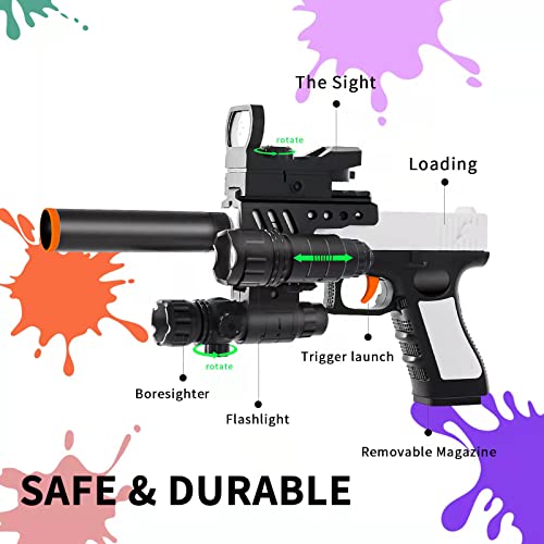 image for niupi Toy Gun, Soft Bullet Toy Gun, Jump Ejecting Mag,Shooting with Fo